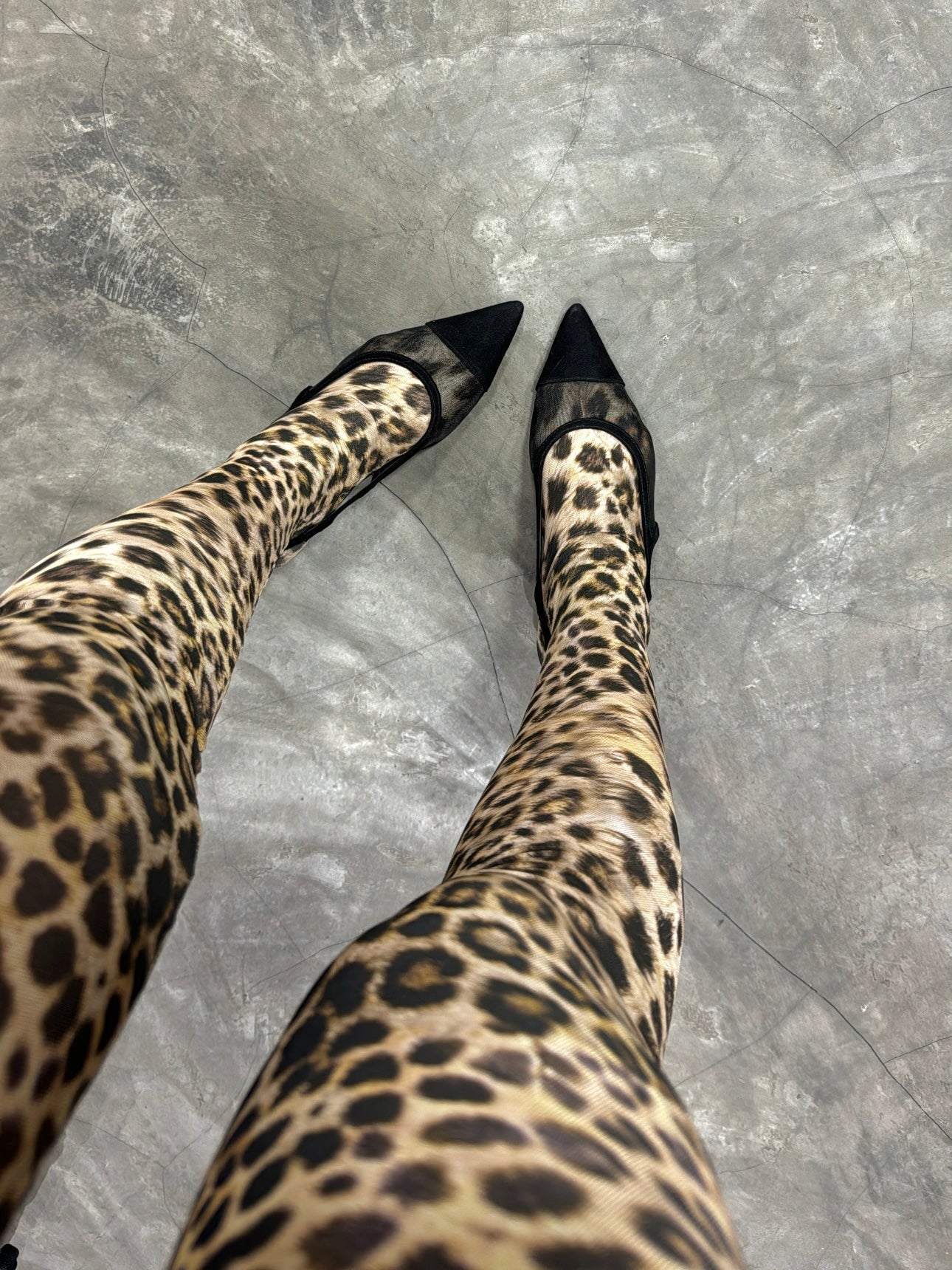 LEOPARD PRINT LEGGINGS